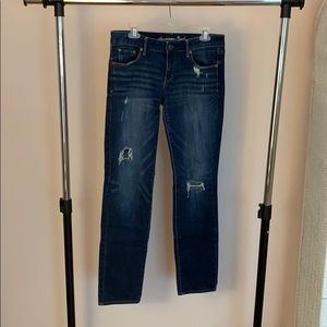 American Eagle Ripped Blue Jeans